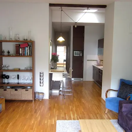 City Loft And Studio Lägenhet Prag